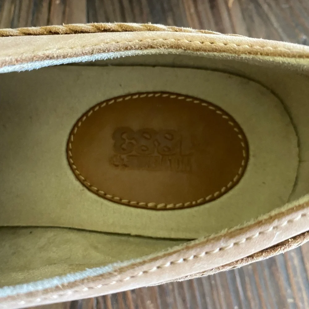 Wolverine No 1883 Maisie Tan Two-Tone Oxfords